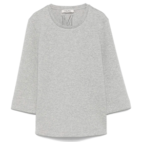 'S Max Mara Cambra Bluse, Medium Grey Melange